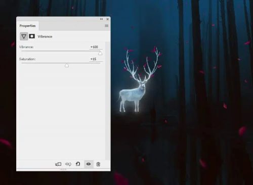 آموزش طراحی گوزن درخشان در فتوشاپ